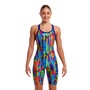 Funkita The Glitch Badeanzug mit langem Bein fr Damen