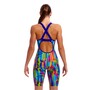 Funkita The Glitch Badeanzug mit langem Bein fr Damen