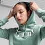 Puma No. 1 Logo Kapuzenpullover Damen mit K�ngurutaschen