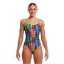 Funkita The Glitch Badeanzug f�r Damen