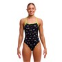 Funkita Eye Spy Badeanzug Damen zum Binden