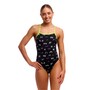 Funkita Eye Spy Badeanzug Damen zum Binden