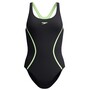 Speedo Badeanzug f�r Damen Solid Splice Medalist