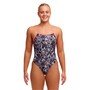Funkita Badeanzug Night Rose Damen zum Binden