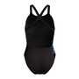 Speedo Club Training Bedruckter Powerback Badeanzug Damen