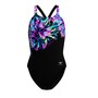 Speedo Club Training Bedruckter Powerback Badeanzug Damen
