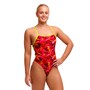Funkita Badeanzug Damen Saucy Sonar