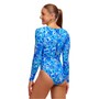 Funkita Badeanzug langarm f�r Damen chlorresistent