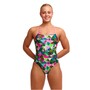 Funkita Badeanzug Damen Sub Lime