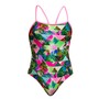Funkita Badeanzug Damen Sub Lime