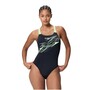Speedo Medley Logo Medalist Badeanzug Damen