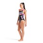arena Badeanzug Lit Logo V Back f�r Damen