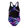 Speedo Hyperboom Print Medalist Badeanzug f�r M�dchen