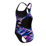 Speedo Hyperboom Print Medalist Badeanzug f�r M�dchen