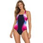 Speedo Print Medalist Badeanzug Damen