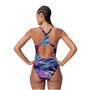 Speedo Hyperboom Print Medalist Badeanzug Damen