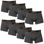 8 er Pack Head Boxershorts / Dunkelgrau / Size XL / Herren Unterhose 