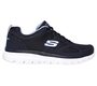 Skechers Sport Mens BURNS AGOURA Sneakers Herren Schuhe Blau