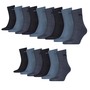 15 Paar Puma Socken Short Crew Sportsocken Tennis Socken Unisex 