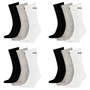 12 Paar Puma Sportsocken Tennis Socken Gr. 35 - 49 Unisex f�r sie und ihn
