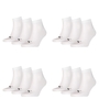 12 Paar Puma Unisex Quarter Socken Sneaker Gr. 35 - 49  f�r Damen Herren F��linge