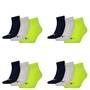 12 Paar Puma Unisex Quarter Socken Sneaker Gr. 35 - 49  f�r Damen Herren F��linge