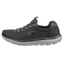 Skechers Sport Mens SUMMITS Sneakers Herren Schuhe Schwarz