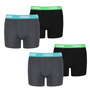 4 er Pack Puma Boxer Boxershorts Jungen Kinder Unterhose Unterw�sche