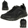 Skechers Sport Mens TRACK SCLORIC Sportschuhe/Laufschuhe Herren Schuhe Schwarz