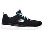 Skechers Sport Womens GRACEFUL GET CONNECTED Sneakers Women Schwarz