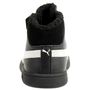 Puma Smash v2 Mid L Fur V PS Winterstiefel Boots Kinder Sneaker warm gefttert Schwarz