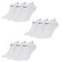9 Paar Nike Sneaker Socken No Show F��linge schwarz / wei� / Mehrfarbig