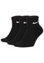 3 Paar Nike Cotton Cushioned Ankle Sneaker Quarter Socken SX7667