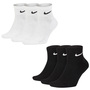 3 Paar Nike Everyday Lightweight Ankle Sneaker Quarter Socken SX7677