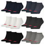 3 Paar Levis 168SF Low Cut Batwing Logo Unisex Socken Sneakersocken Str�mpfe 903050001