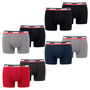 8er Pack Herren Levis SPRTSWR LOGO BOXER BRIEF Boxershorts Unterw�sche Pants 