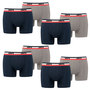 8er Pack Herren Levis SPRTSWR LOGO BOXER BRIEF Boxershorts Unterw�sche Pants 