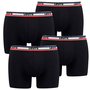 Levis Herren SPRTSWR LOGO BOXER BRIEF Boxershorts Unterw�sche Pants 4er Pack 