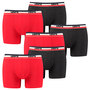 6er Pack Herren Levis SPRTSWR LOGO BOXER BRIEF Boxershorts Unterw�sche Pants 