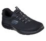 Skechers Sport Mens SUMMITS Sneakers Slip On Men Schwarz