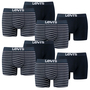 8er Pack Levis Men Vintage Stripe YD B Boxer Brief Boxershorts Unterhose Pant Unterw�sche
