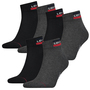 6 Paar Levis 144NDL Mid Cut SPRTWR L Unisex Socken Str�mpfe 902011001