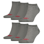6 Paar Levis 168SF Low Cut Batwing Logo Unisex Socken Sneakersocken Str�mpfe 903050001