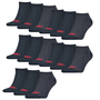 15 Paar Levis 168SF Low Cut Batwing Logo Unisex Socken Sneakersocken Str�mpfe 903050001