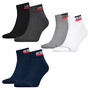 6 Paar Levis 144NDL Mid Cut SPRTWR L Unisex Socken Str�mpfe 902011001