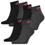 6 Paar Levis 144NDL Mid Cut SPRTWR L Unisex Socken Str�mpfe 902011001