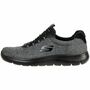 Skechers Sport Mens SUMMITS FORTON Sneakers WIDE FIT Herren Schuhe Schwarz