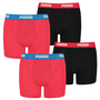 4 er Pack Puma Boxer Boxershorts Jungen Kinder Unterhose Unterw�sche