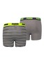 Puma Basic Boxer Printed Stripes Boxershorts Jungen Kinder Unterhose 2 er Pack 