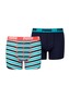 Puma Basic Boxer Printed Stripes Boxershorts Jungen Kinder Unterhose 2 er Pack 